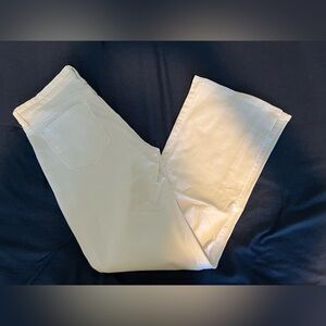 Gap Perfect Boot Cut White Denim Jeans